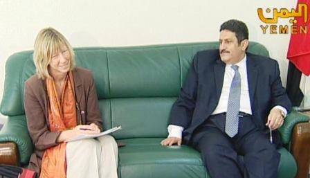 راصع يبحث مع مدير منظمة أوكسفام الدعم لنازحي صعدة